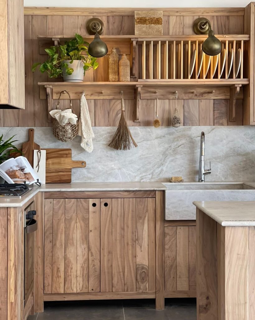 Double Sink Wood Vanity