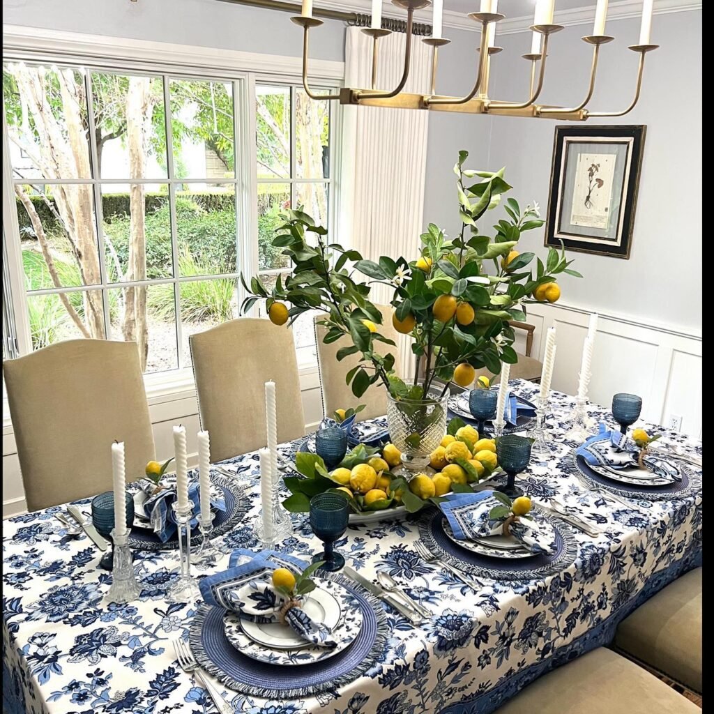 Elegant Lemon Centerpiece