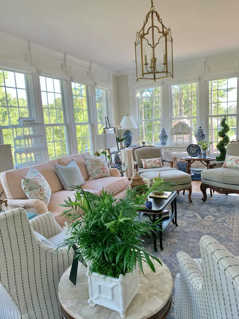 Elegant Traditional Sunroom
