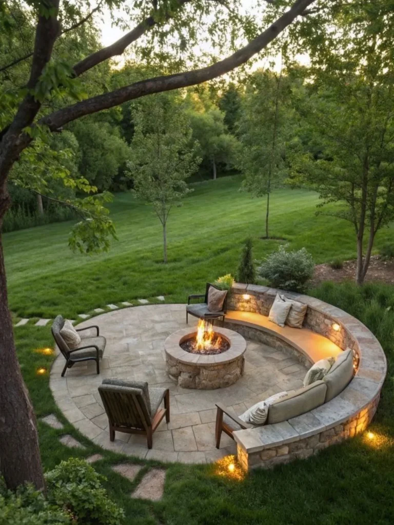 Backyard Firesitting Ideas