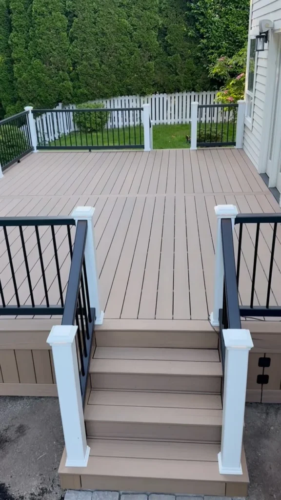 Elevated Deck With Lighting