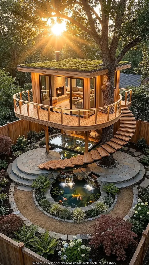 Elevated Treehouse Retreat