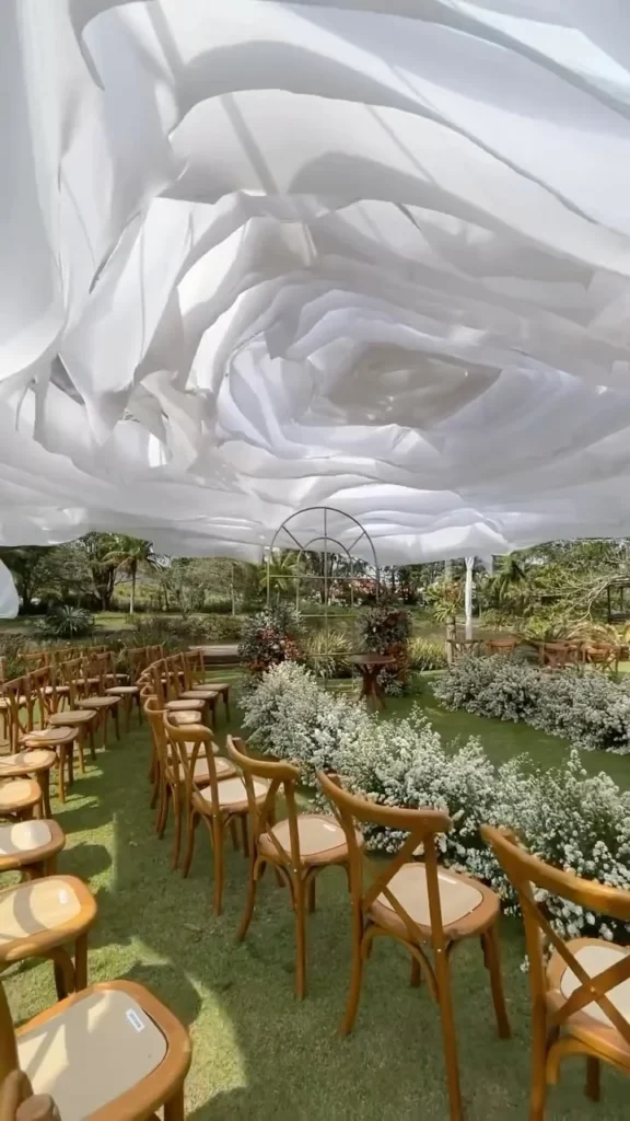 Fabric Canopy Ceremony