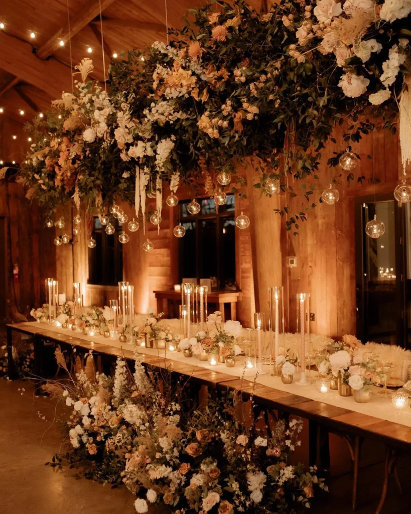 Fairy Light and Candle Entrance