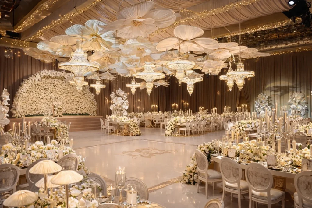  Floral Ceiling Chandelier Mix