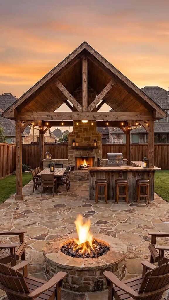 Full Outdoor Living Pavilion