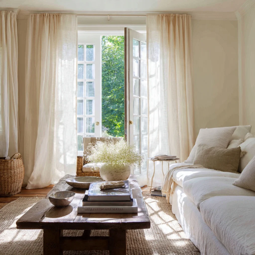 Hang Breezy Linen Curtains
