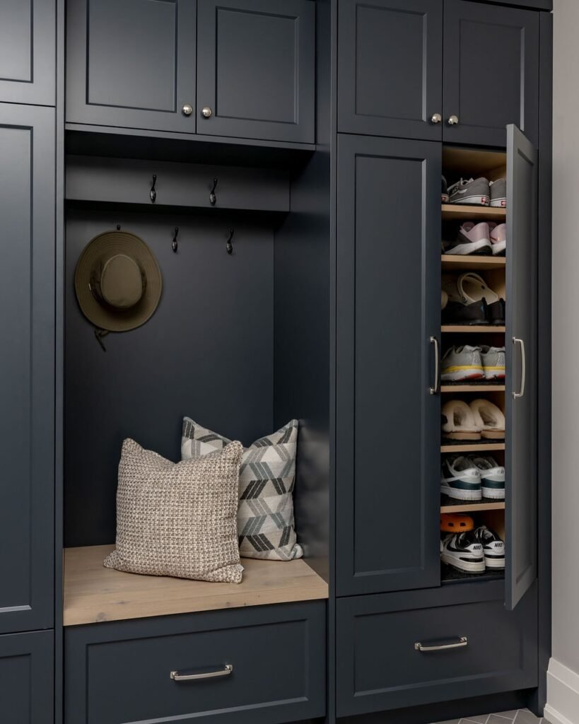 Hidden Shoe Cabinet