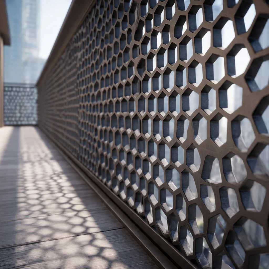 Honeycomb Metal Grill