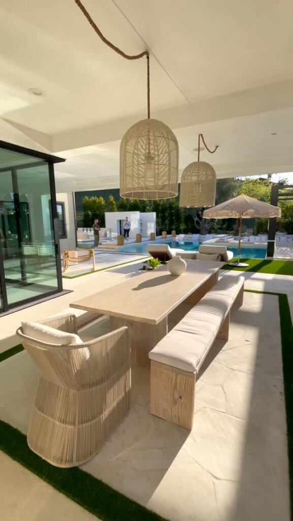 Indoor Outdoor Pool Connection