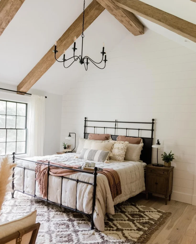 Iron Bed Farmhouse Charm
