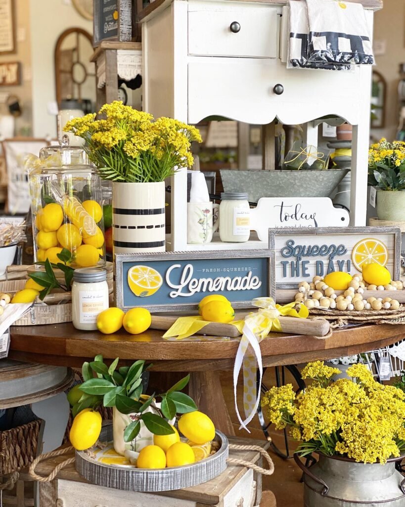 Lemonade Stand Display