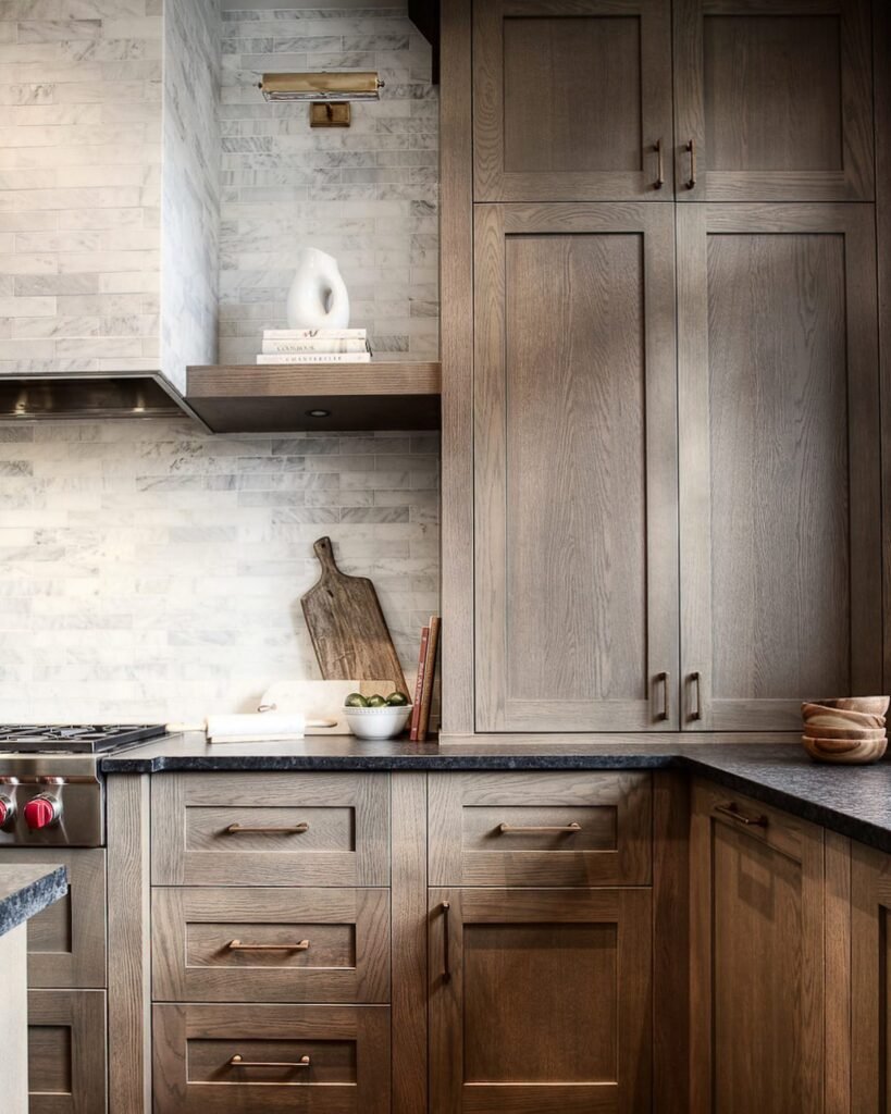 Light Wood With Marble