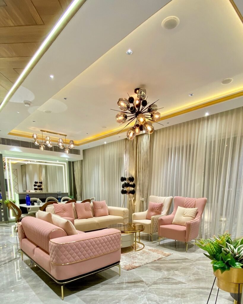 Luxury Blush Seating