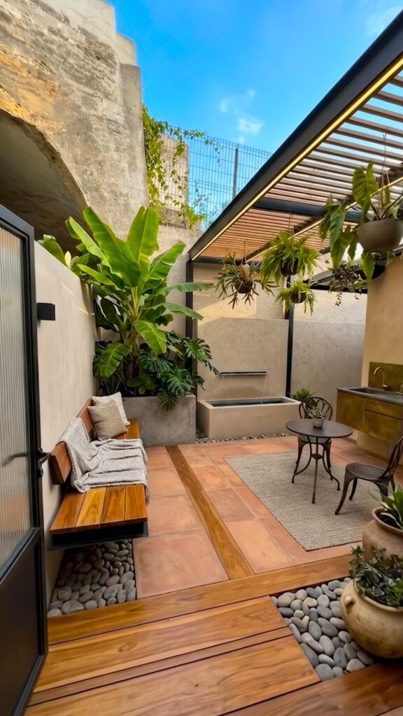 Minimal Zen Patio Space