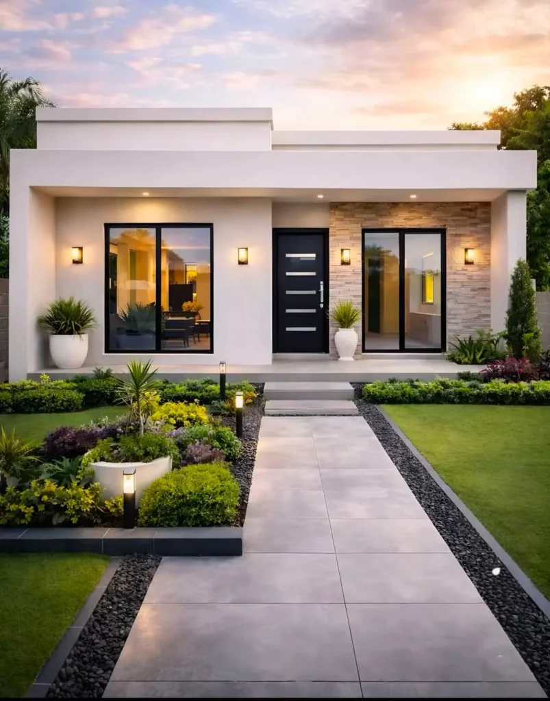 Modern Front Style Entry