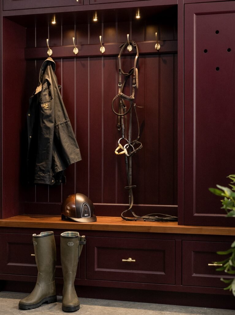 Moody Burgundy Storage