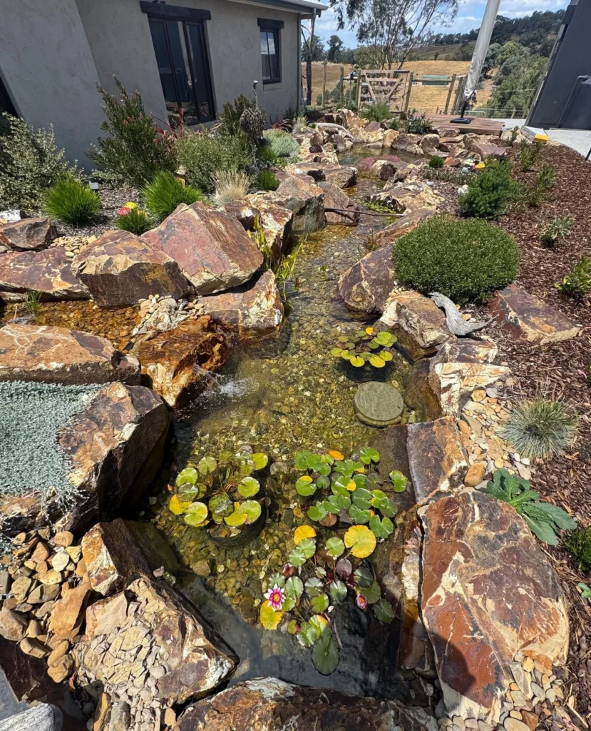 Natural Stream Garden Flow