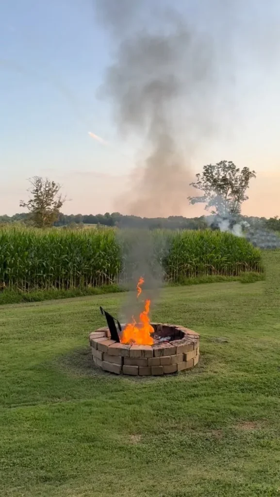 Open Field Fire Setup