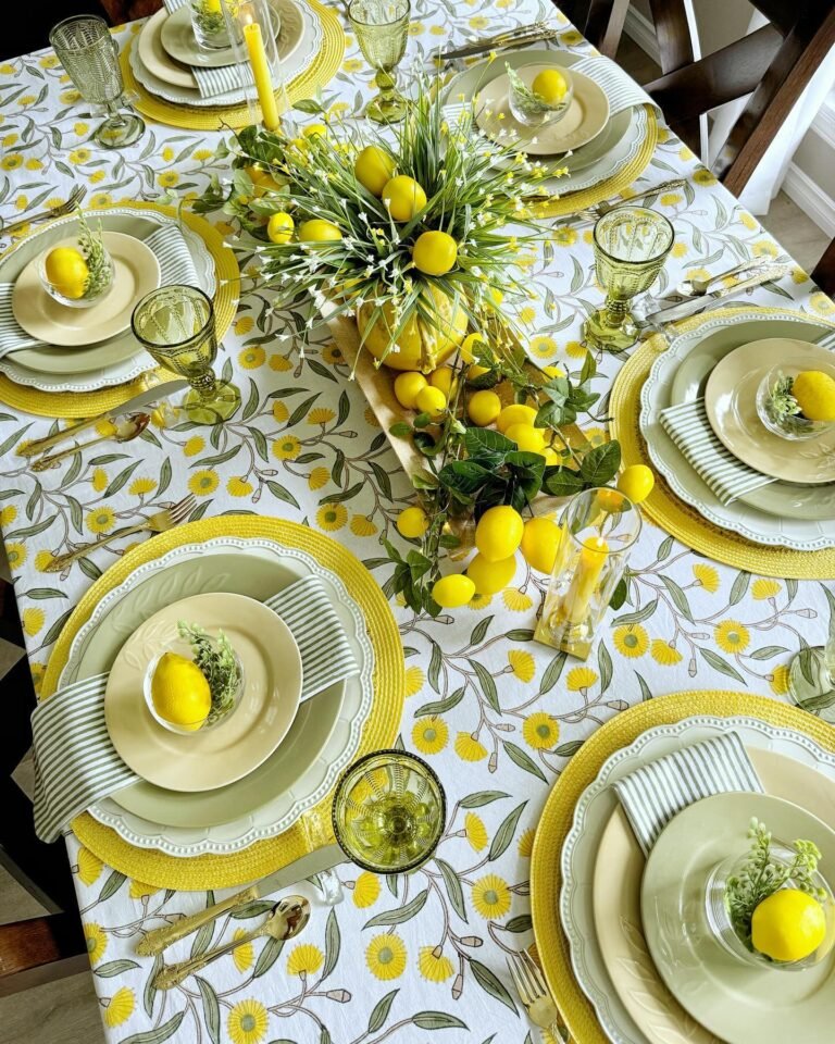 20 Lemon Decor Ideas for a Fresh Summer Home