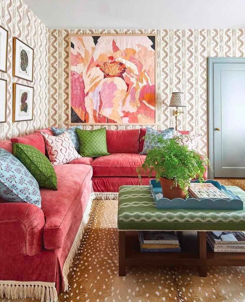 Patterned Cozy Corner
