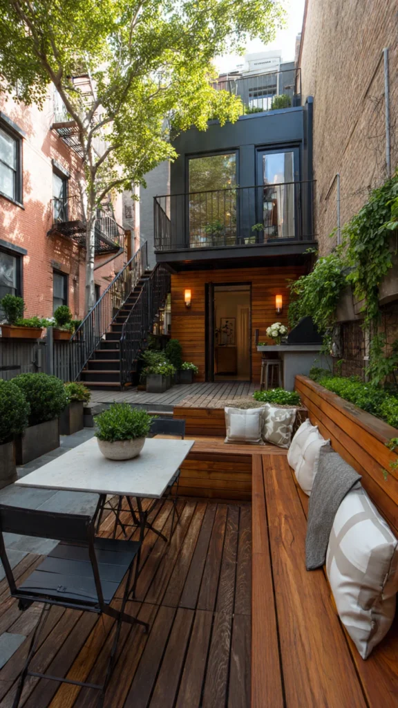 Pebble and Paver Walkway
