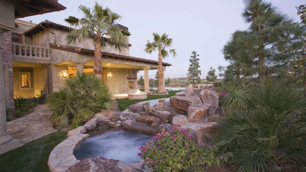 Pergola Over Gravel Area