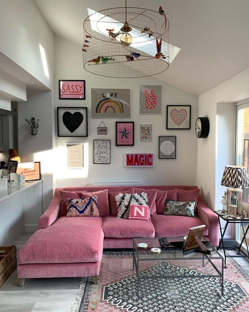 Playful Gallery Living Room