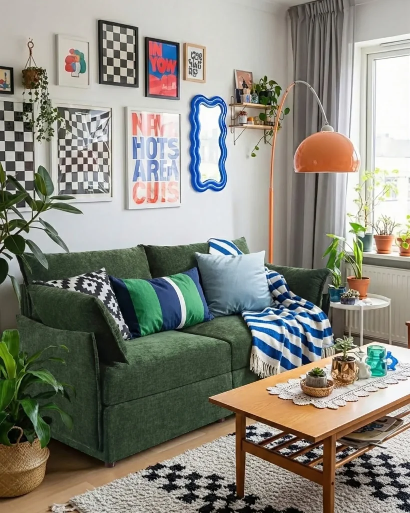Playful Gallery Wall Mix