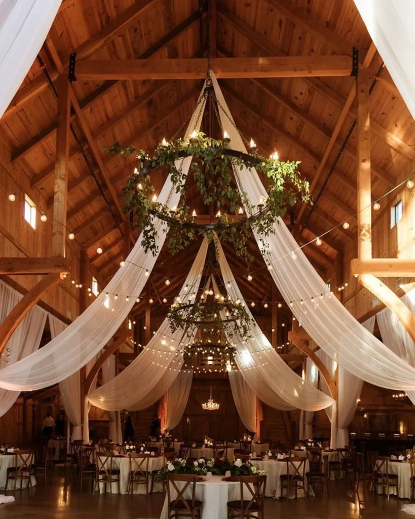Rustic Barn Chandelier Style