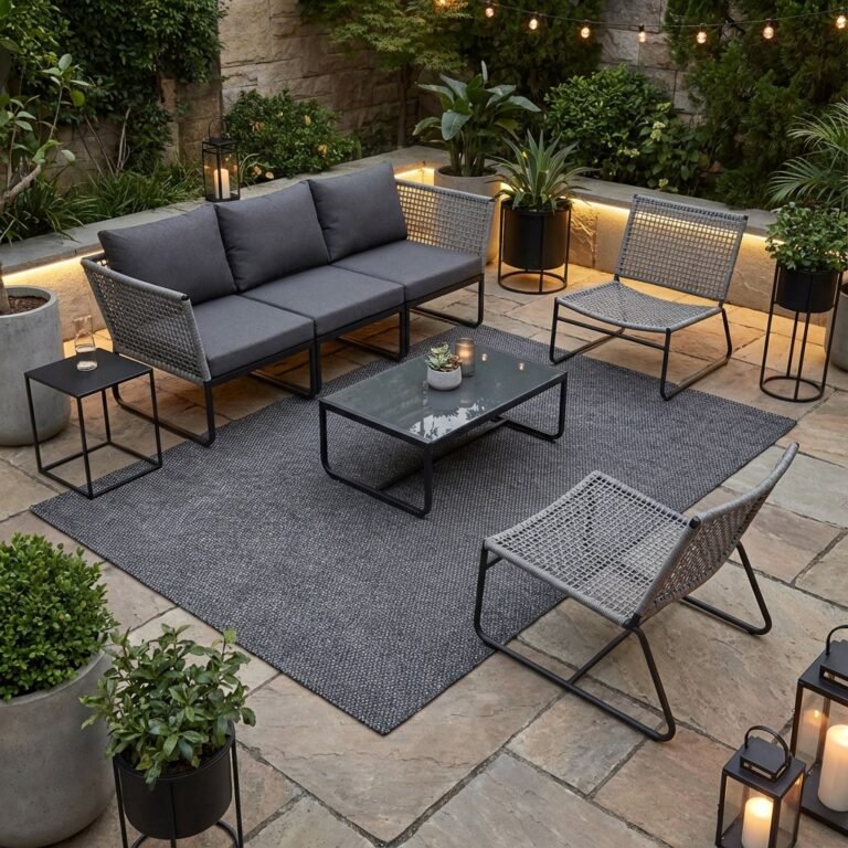 28 Outdoor Rug Ideas for Patios and Decks