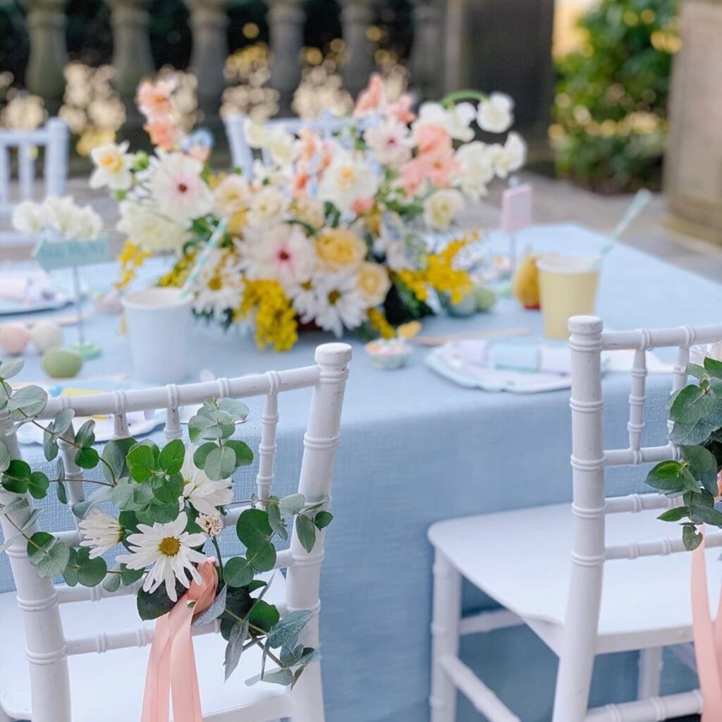Soft Garden Party Setup