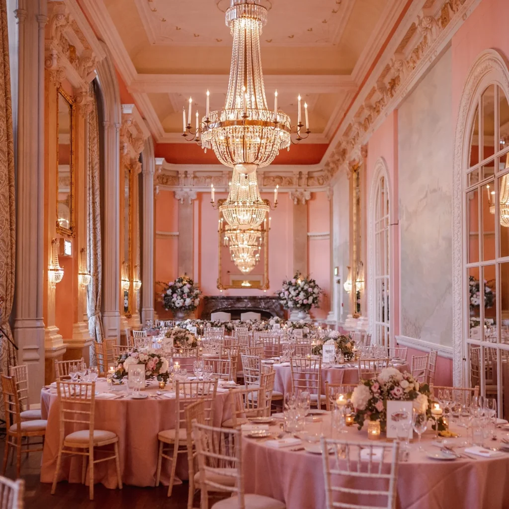 Soft Pink Candle Romance