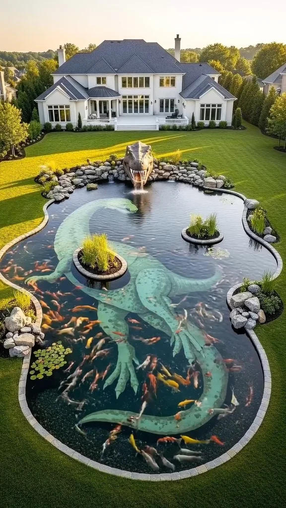 Statement Sculpture Pond