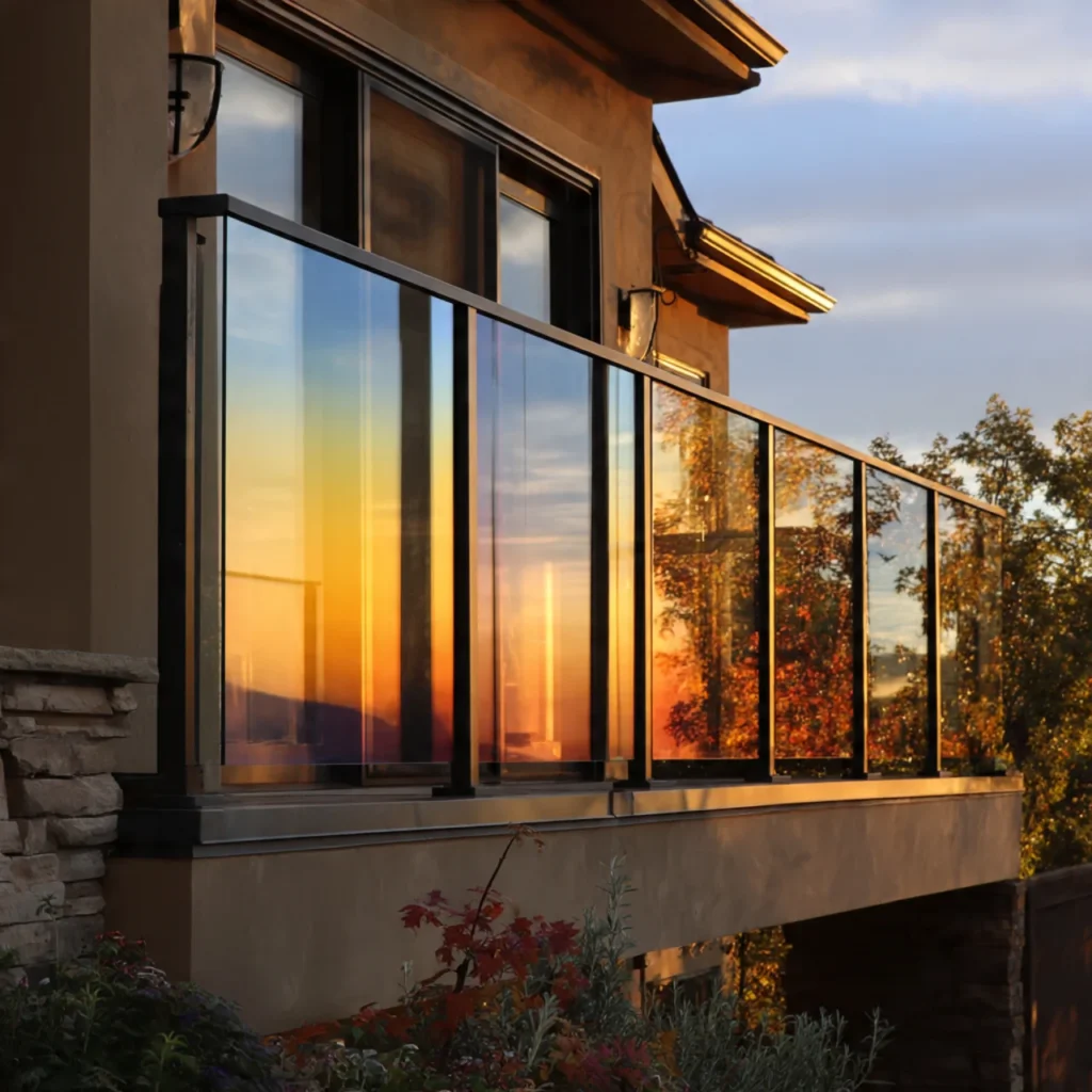 Tinted Glass Railing