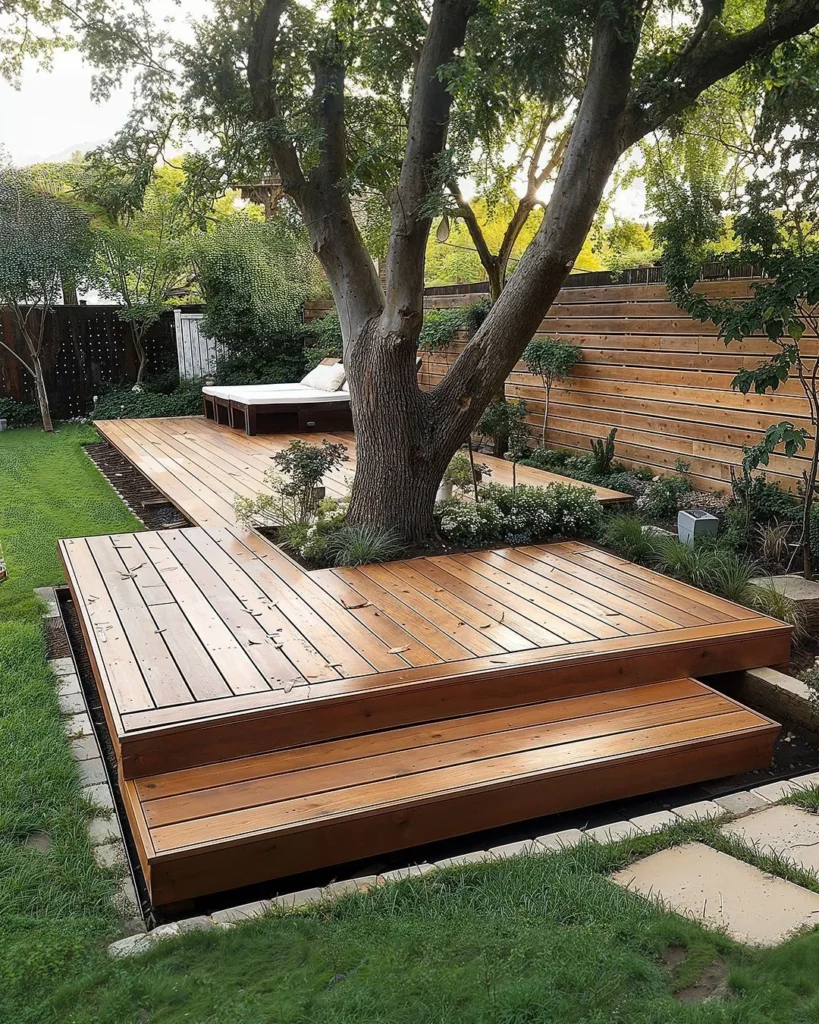 Tree Integrated Deck Design