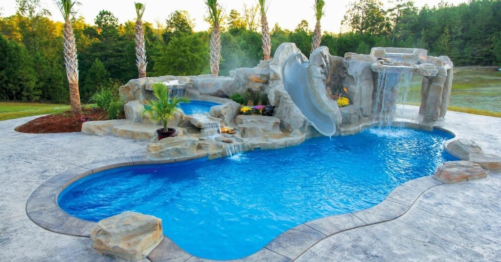 Tropical Resort Pool Style