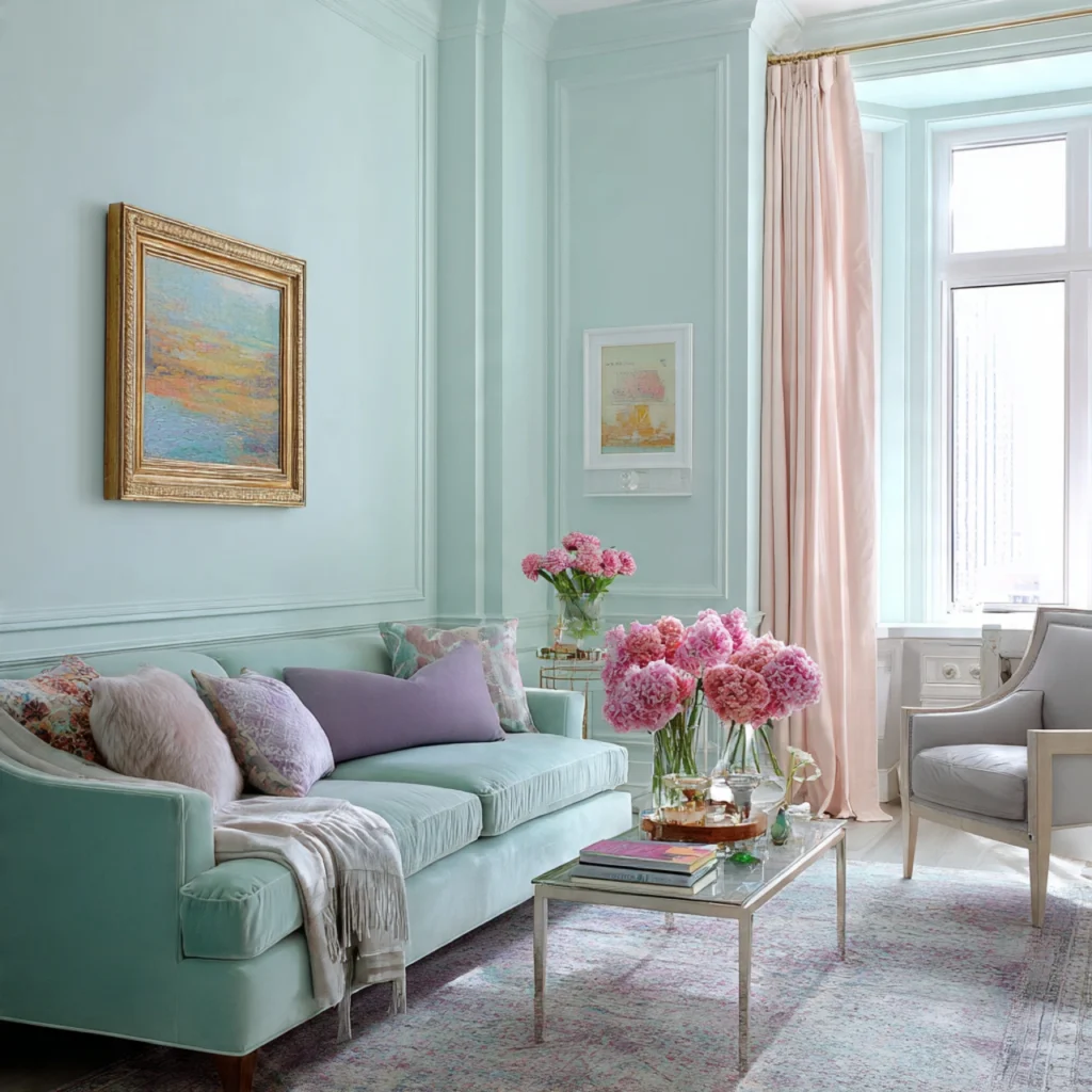 Try a Pastel Color Drench