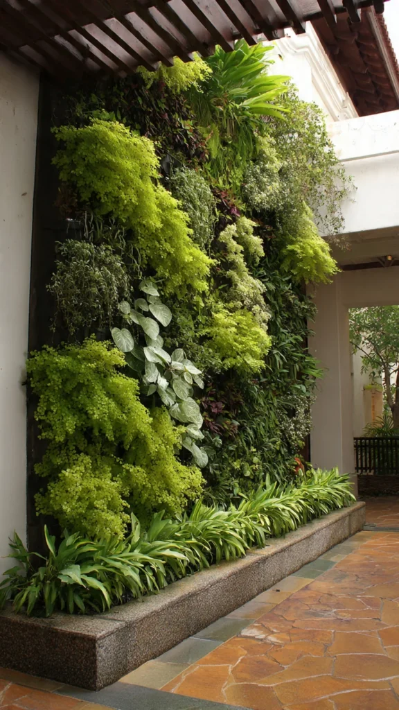 Vertical Garden Feature Wall