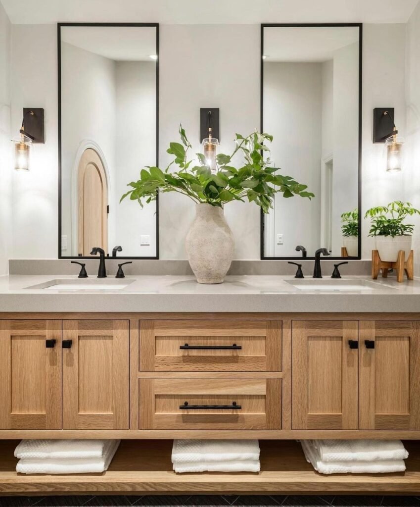 Vintage Wood Kitchen Touch