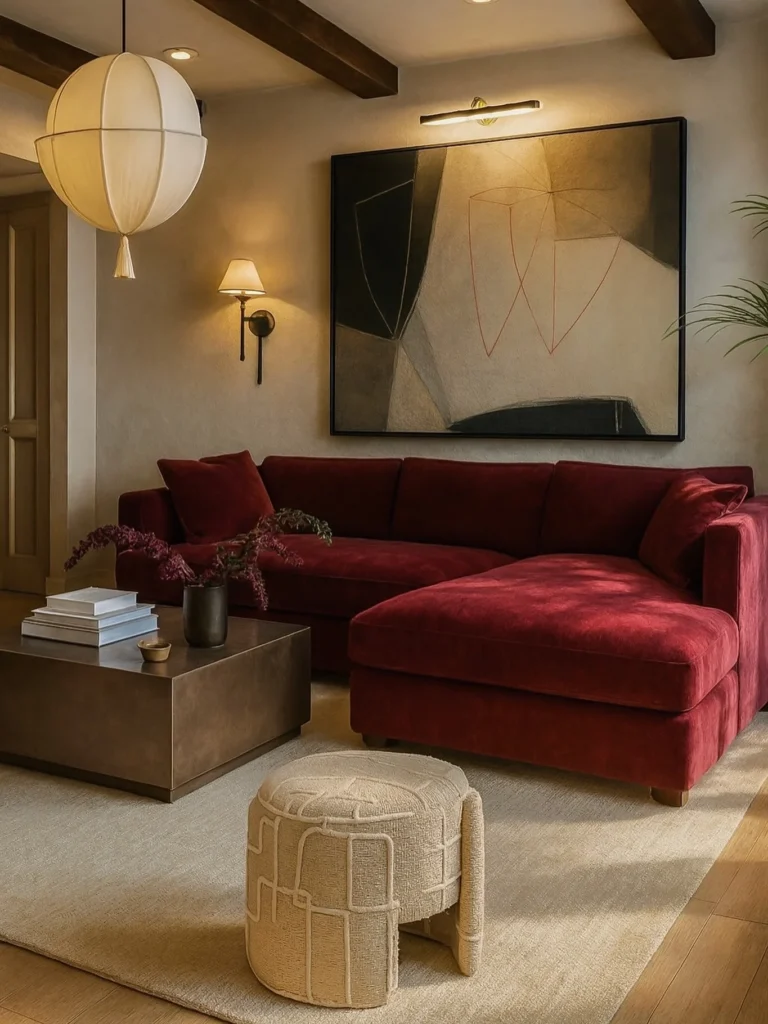 Warm Earth Tone Pairing