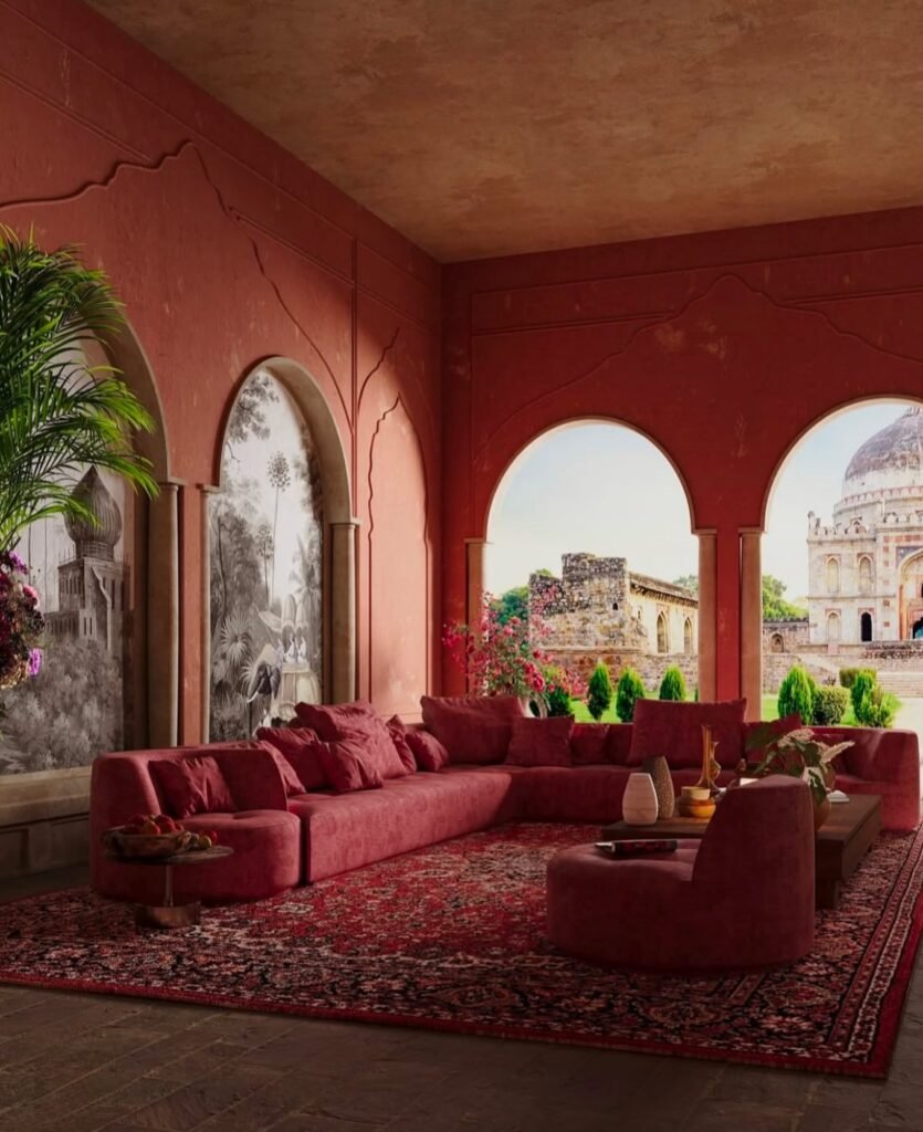 Warm Earthy Pink Blend