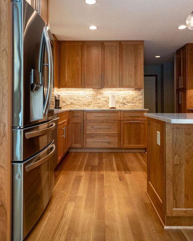 Warm Under Cabinet Lighting
