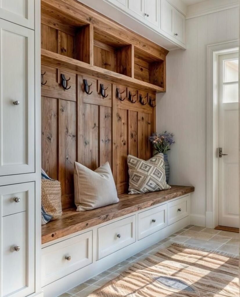 Warm Wood Backdrop