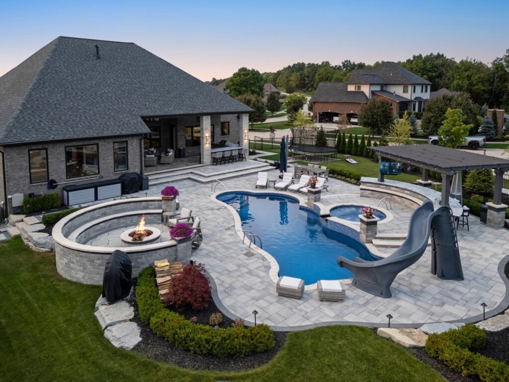 Water Feature Edge Design