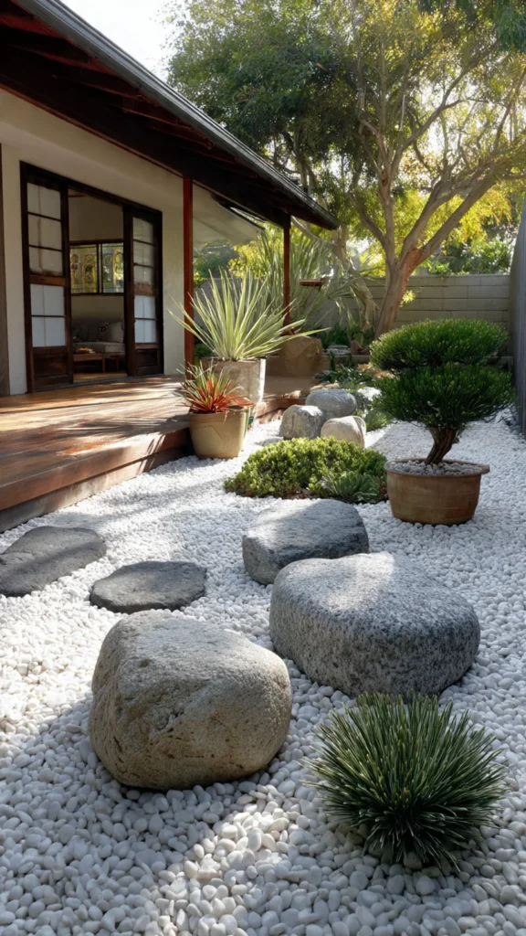 Zen Pebble Garden Design