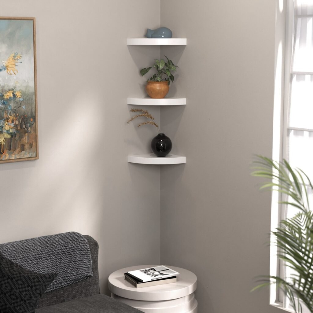 Use Corner Shelves