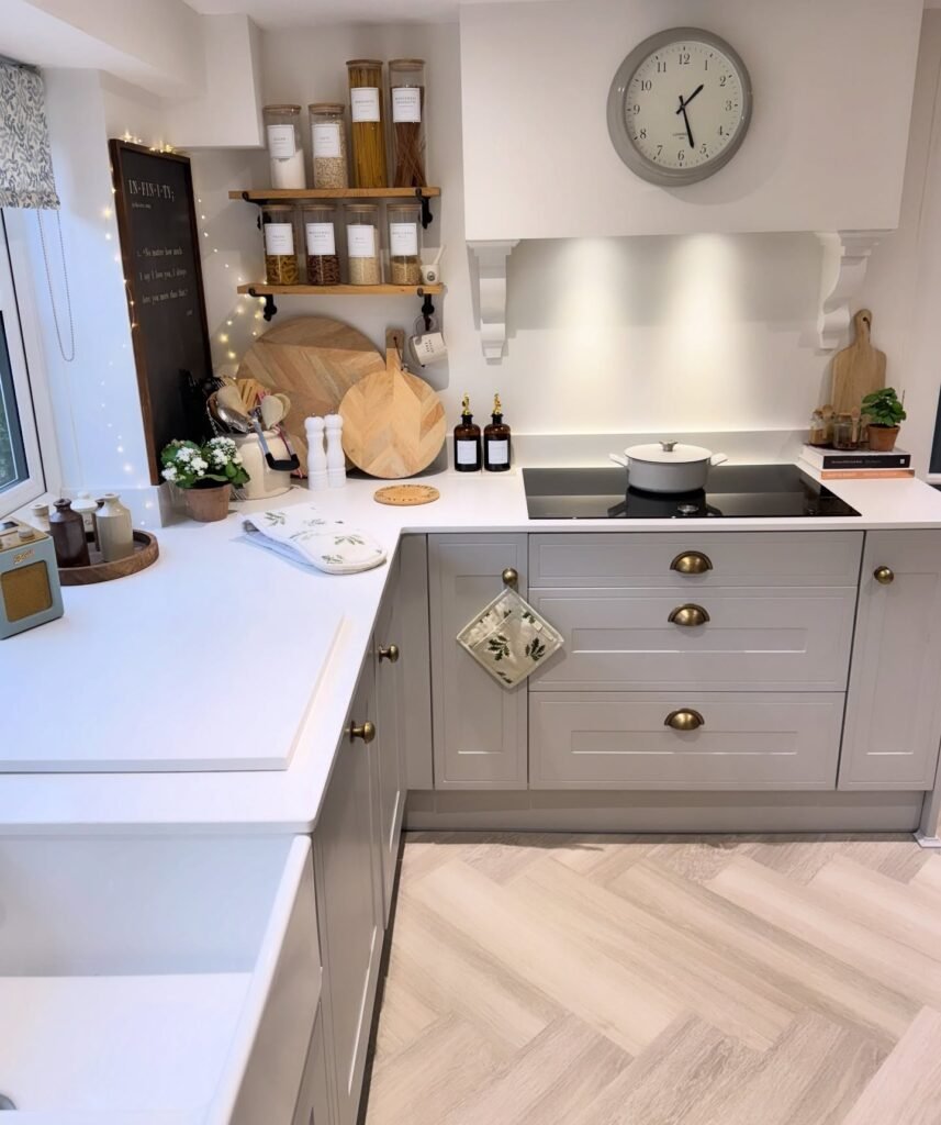 Add Open Pantry Shelves