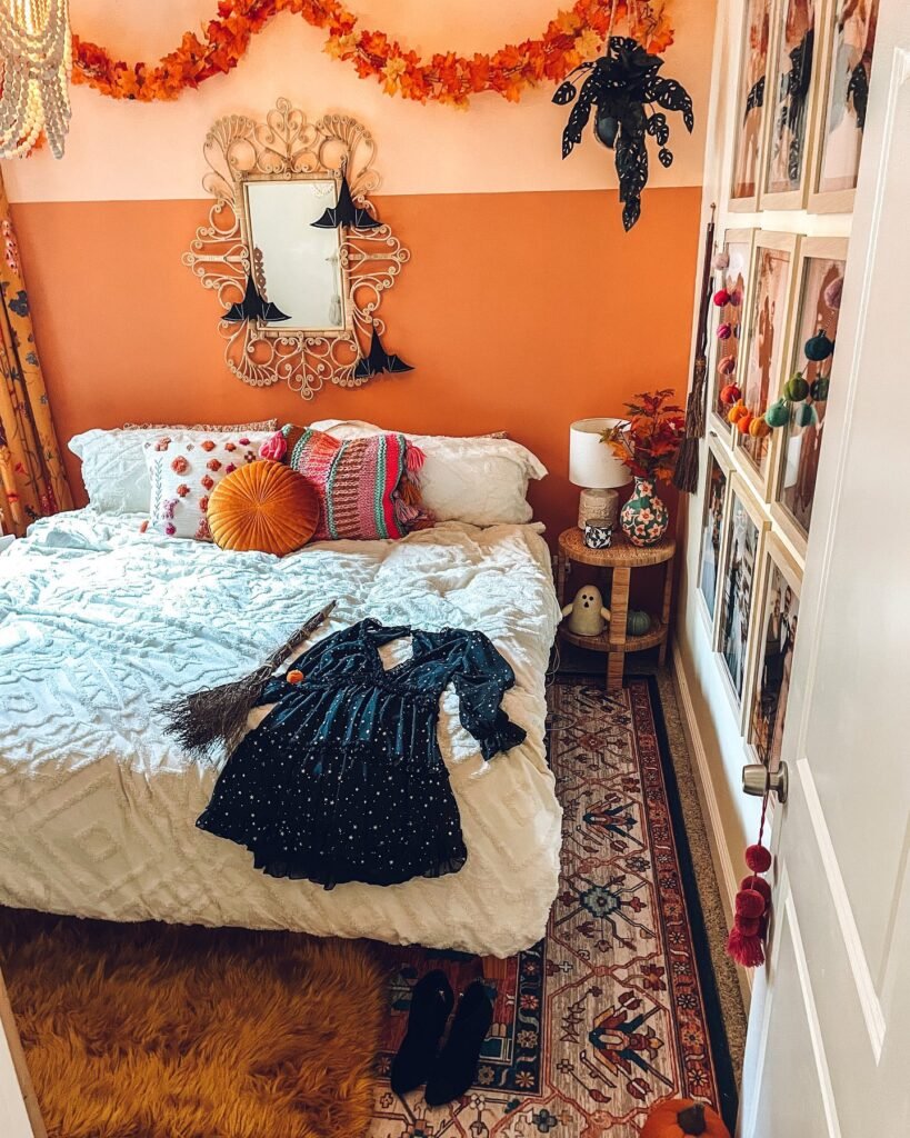 Add Seasonal Orange Decor