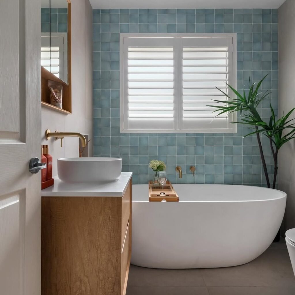 Airy Coastal Tub Nook